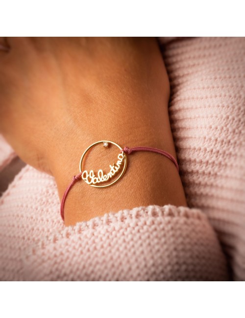 Bracelet Personnalisable en Cordon en Or 375 millièmes (9 carats) de 325€ à 349€