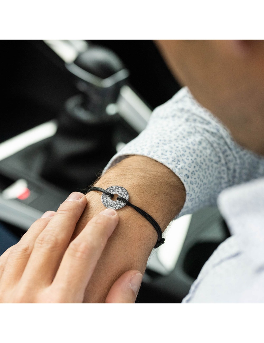 Bracelet donut pour Homme en Or jaune, Or Blanc ou en Or Rose 18 carats