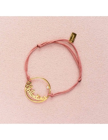 Bracelet Or 9 carats pour Bébé ou Enfant Prénoms personnalisés cordon de 250€ à 275€