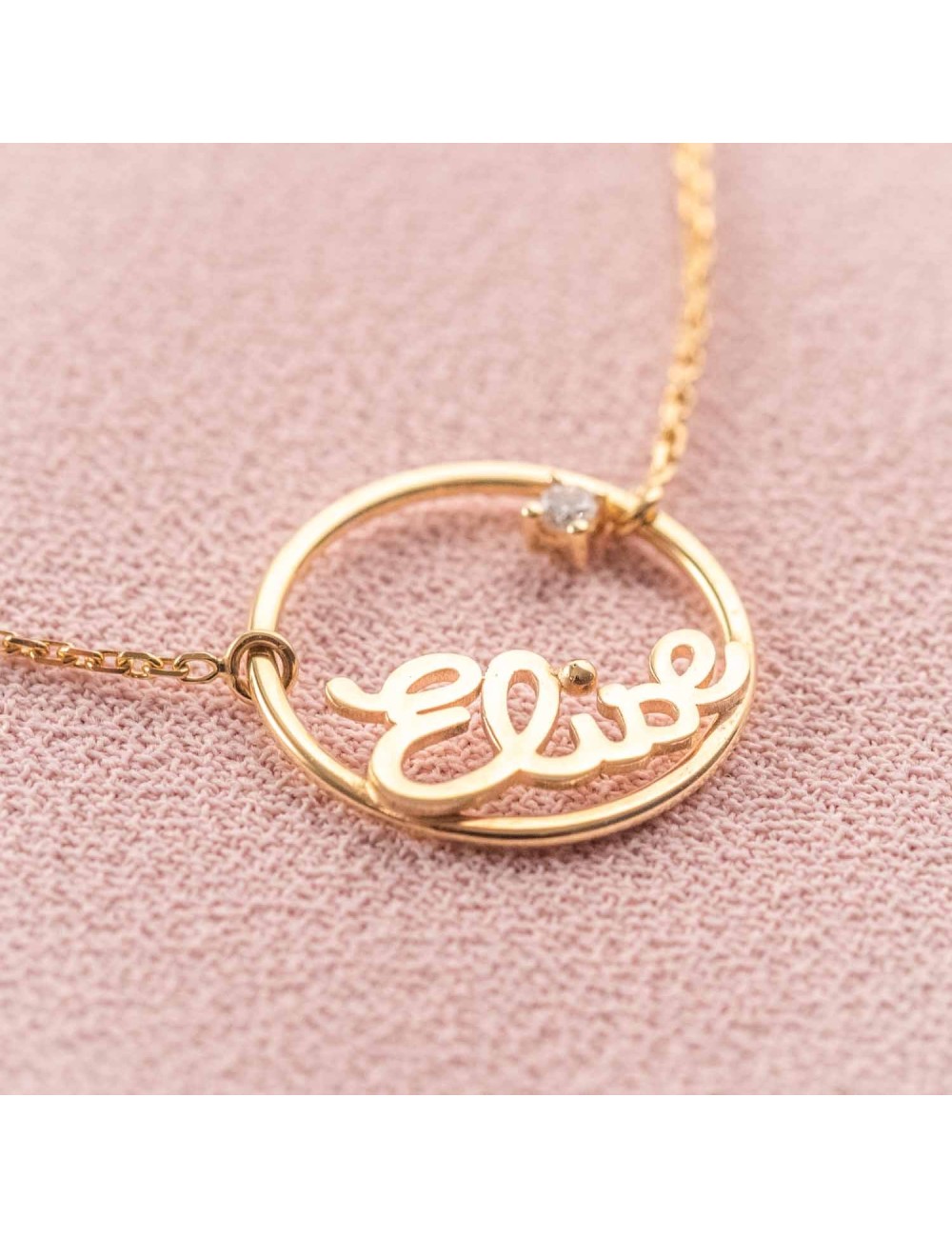 Bracelet Or 9 carats pour Bébé ou Enfant Prénoms personnalisés chaîne de 330€ à 355€