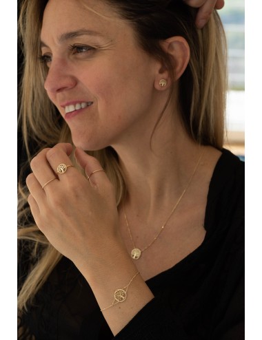 Bracelet l'arbre de vie d'Or - Or Jaune ou Or Blanc 375 millièmes (9 Carats)