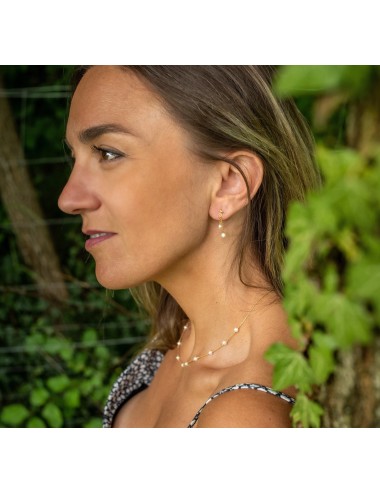 Murmures de perles nacrés - Or Jaune 750 millièmes (18 Carats)