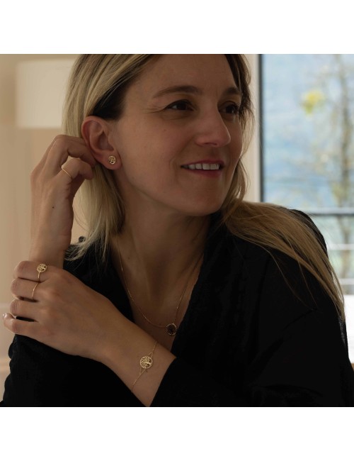 Arbre de vie doré - Or Jaune 750 millièmes (18 Carats)