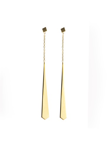 Grande cravate suspendue - Or Jaune 750 millièmes (18 Carats)