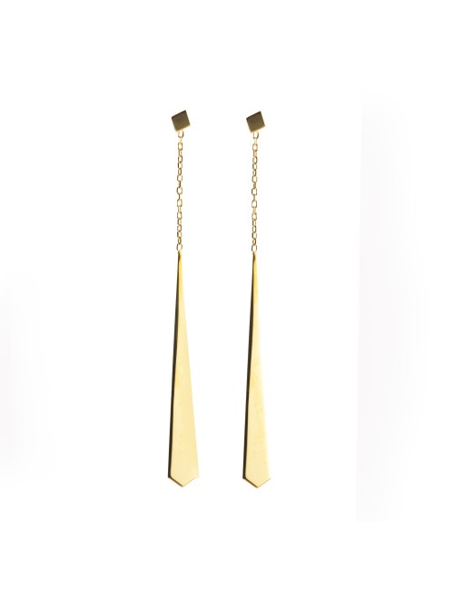 Grande cravate suspendue - Or Jaune 750 millièmes (18 Carats)