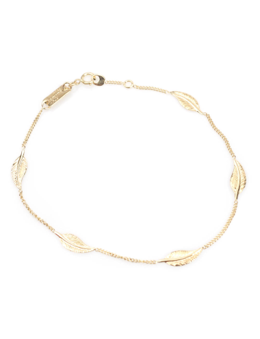 Bracelets souffle de cinq plumes d'Or - Or Jaune 18 Carats