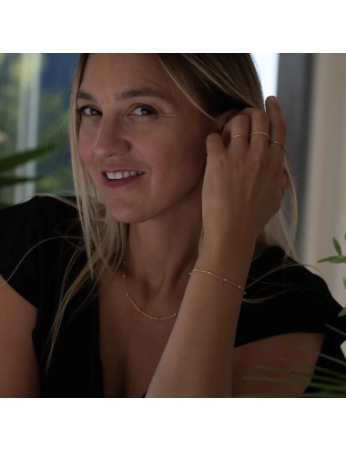 Bracelet composé de boules en Or jaune 18 carats