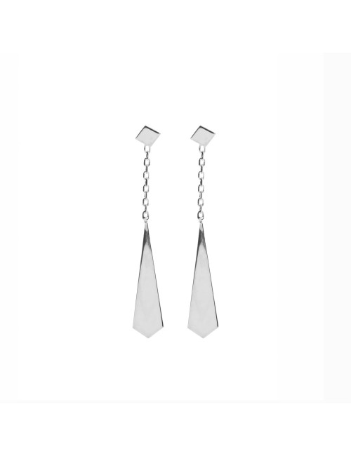 Petite cravate suspendue - Or Jaune 750 millièmes (18 Carats)