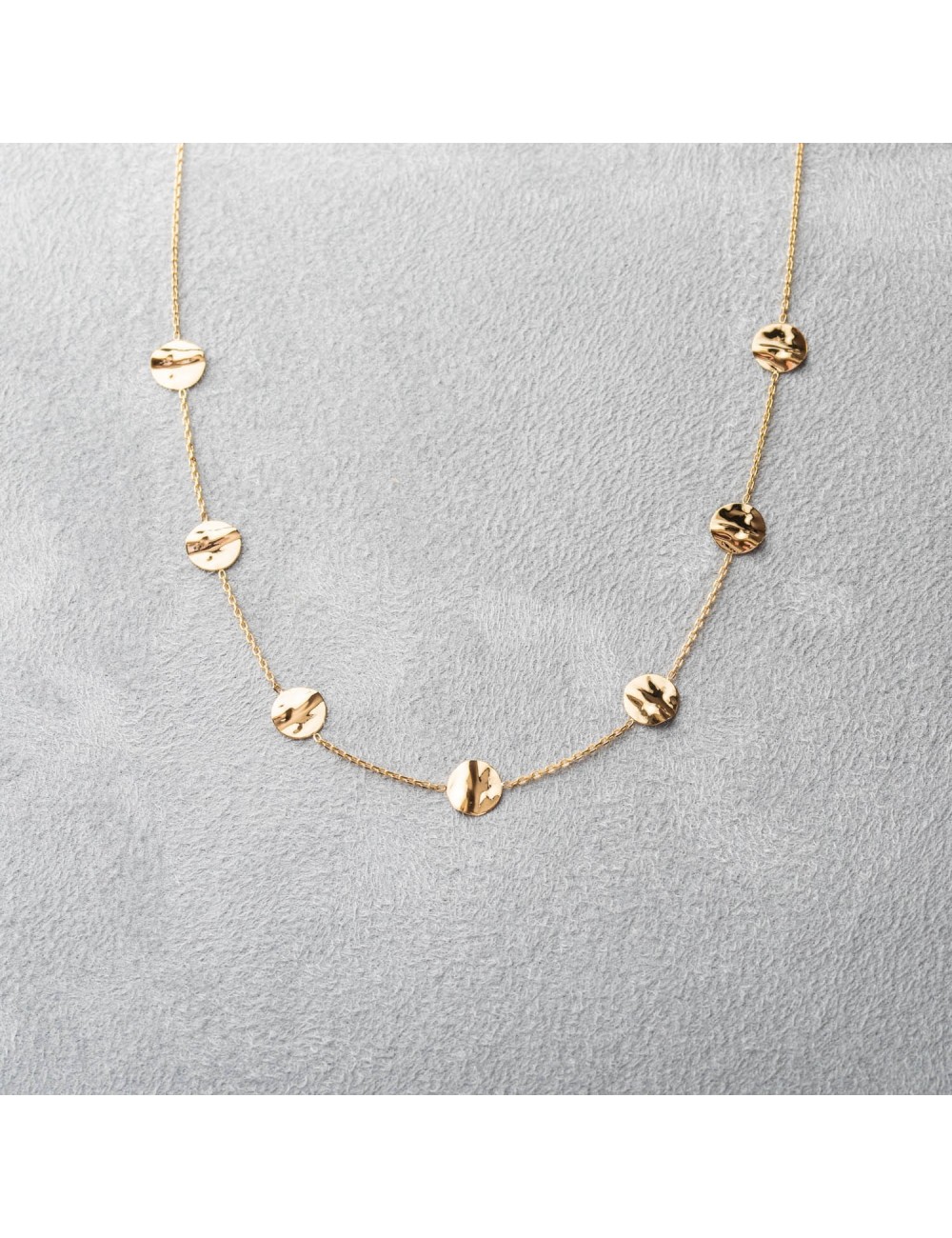 Collier les 7 éclats - Or Jaune, Blanc ou Bicolore 375 millièmes (9 Carats)