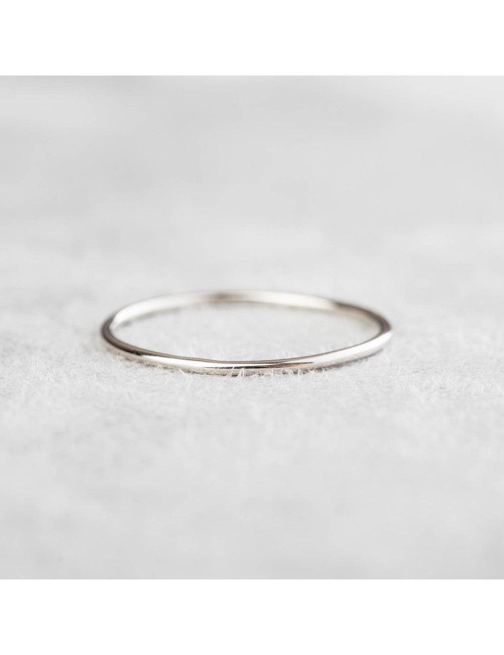 Anneaux Fil Éternel - Or Jaune, Blanc ou Rose 750 millièmes (18 Carats)