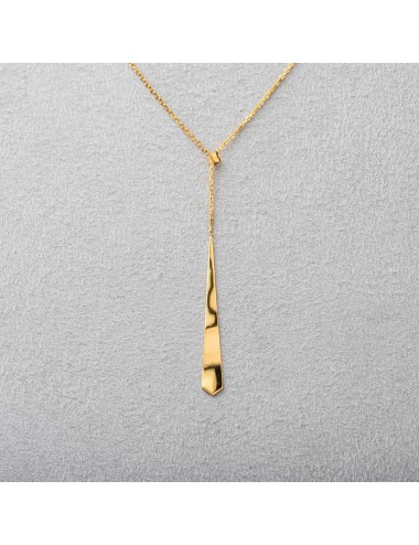 Collier losange en chute fine - Or Jaune 18 Carats