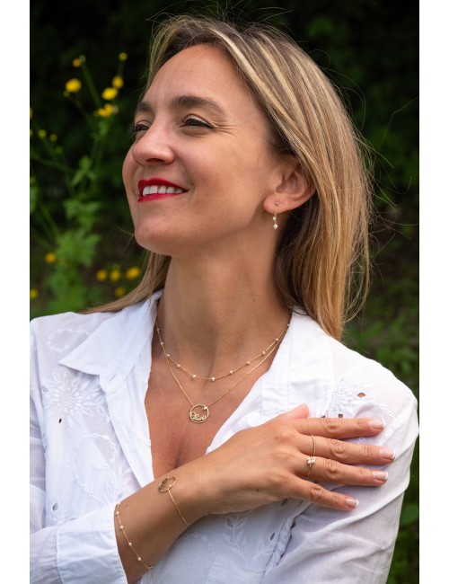 Collier modèle personnalisé prénom en Or 18 Carats – 845€ à 909€