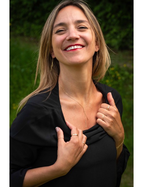 Trace d’Or grungé - Or Jaune 750 millièmes (18 Carats)