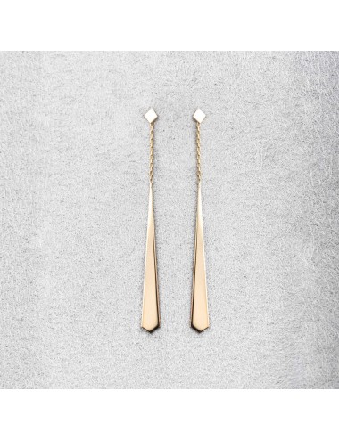 Grande cravate suspendue - Or Jaune 750 millièmes (18 Carats)