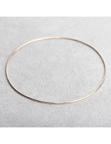 Bracelet cercle précieux rigide - Or Jaune 18 carats