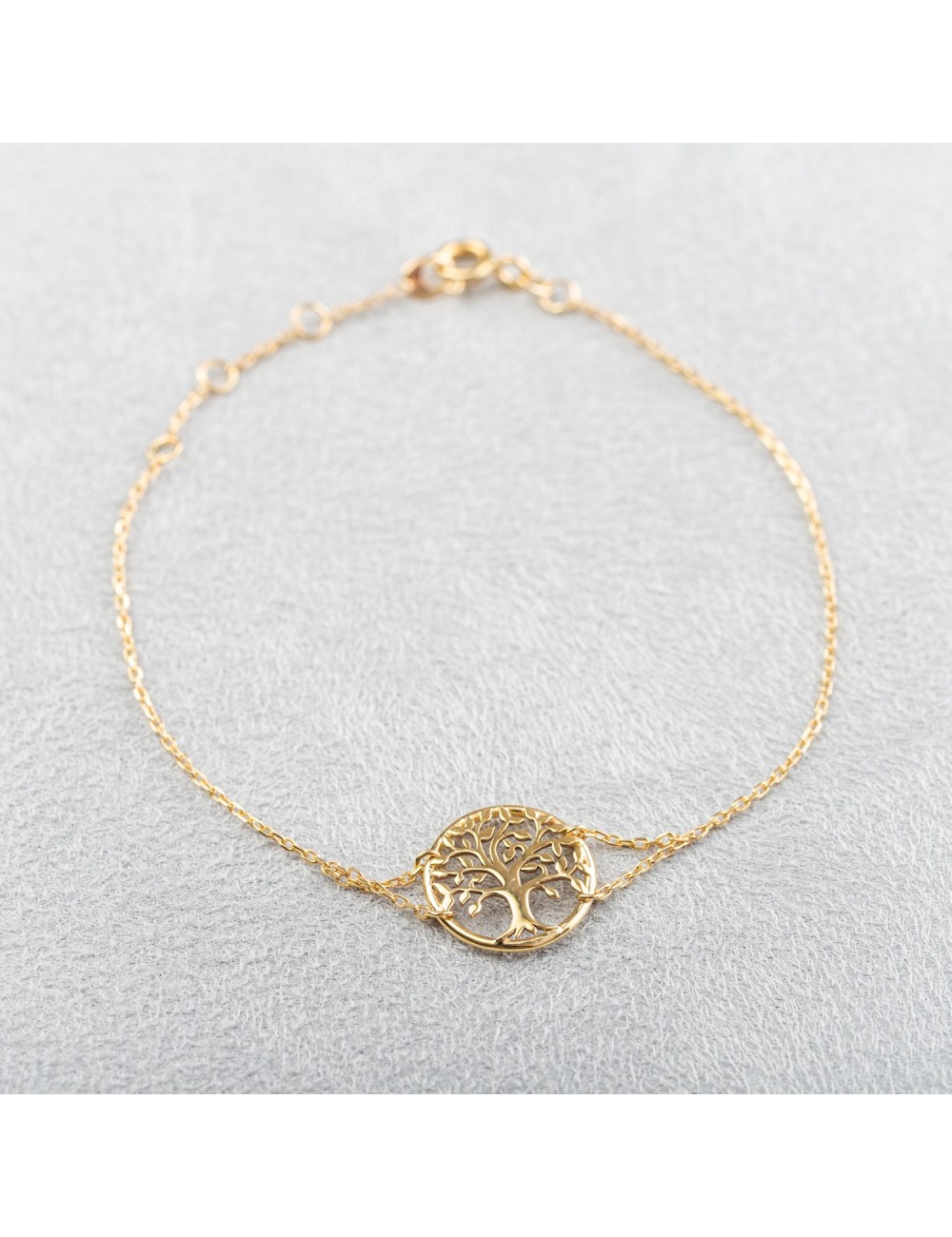 Bracelet l'arbre de vie d'Or - Or Jaune 18 Carats