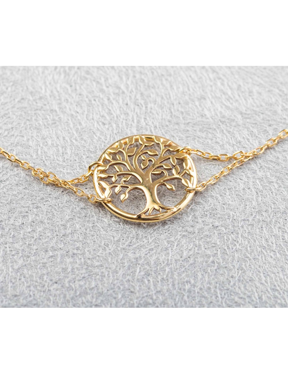 Bracelet l'arbre de vie d'Or - Or Jaune 18 Carats
