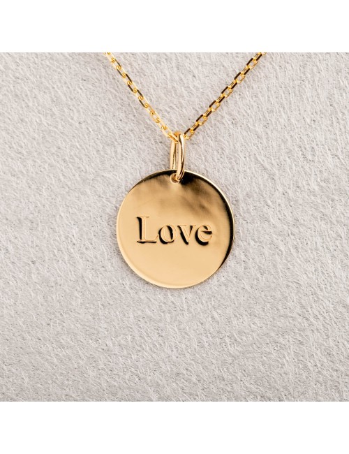 Pendentif Love - Or 18 Carats