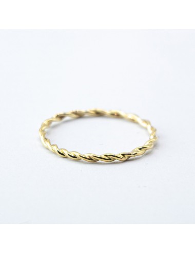 Bague spirale d’Or - Or jaune ou blanc 375 millièmes (9 carats)