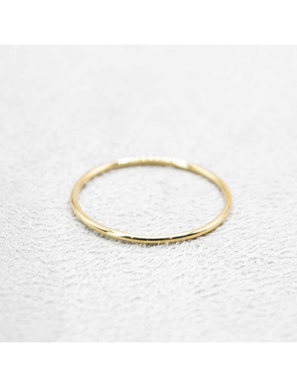 Bague fil éternel phalange - Or Jaune ou Or Blanc 375 millièmes (9 Carats)