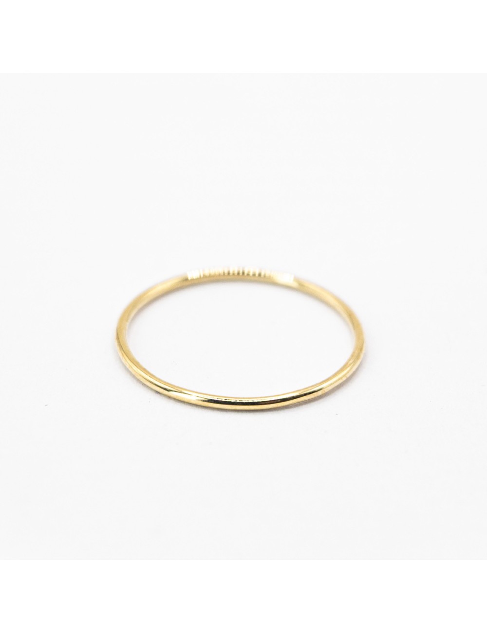 Bague fil éternel - Or Jaune ou Or Blanc 375 millièmes (9 Carats)