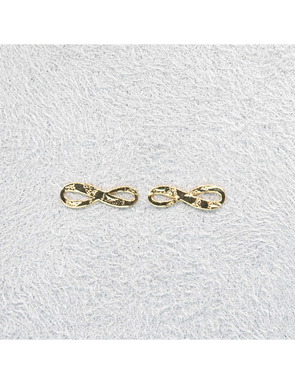 Boucles d’oreilles infini sauvage - Or jaune ou blanc 375 millièmes (9 carats)