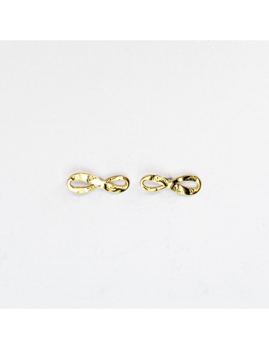 Boucles d’oreilles infini sauvage - Or jaune ou blanc 375 millièmes (9 carats)