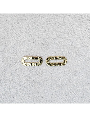 Boucles d’oreilles piste sauvage - Or jaune ou blanc 375 millièmes (9 carats)