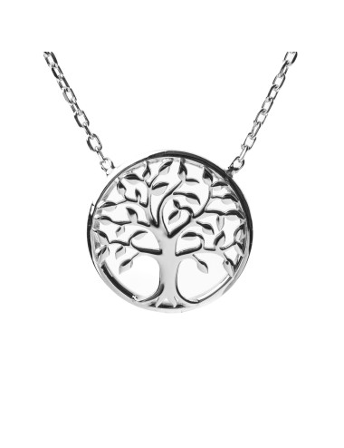 Collier mémoire de l’arbre de vie - Or jaune ou blanc 375 millièmes (9 carats)