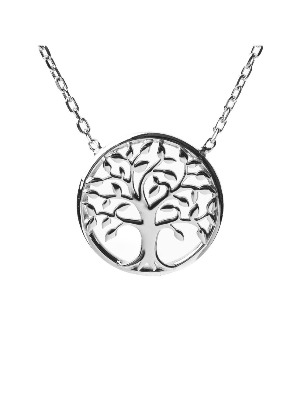 Collier mémoire de l’arbre de vie - Or jaune ou blanc 375 millièmes (9 carats)