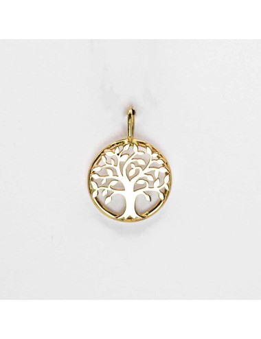 Pendentif petite racines d’Or - Or jaune ou blanc 375 millièmes (9 carats)
