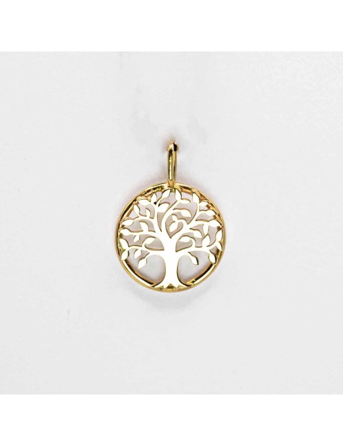 Pendentif petite racines d’Or - Or jaune ou blanc 375 millièmes (9 carats)