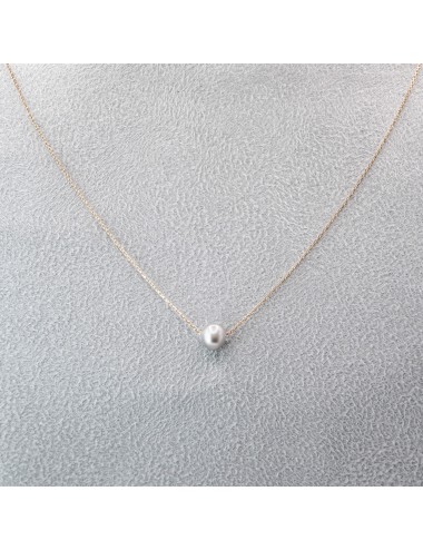 Collier mélodie grise - Or jaune ou rose 750 millièmes (18 carats)