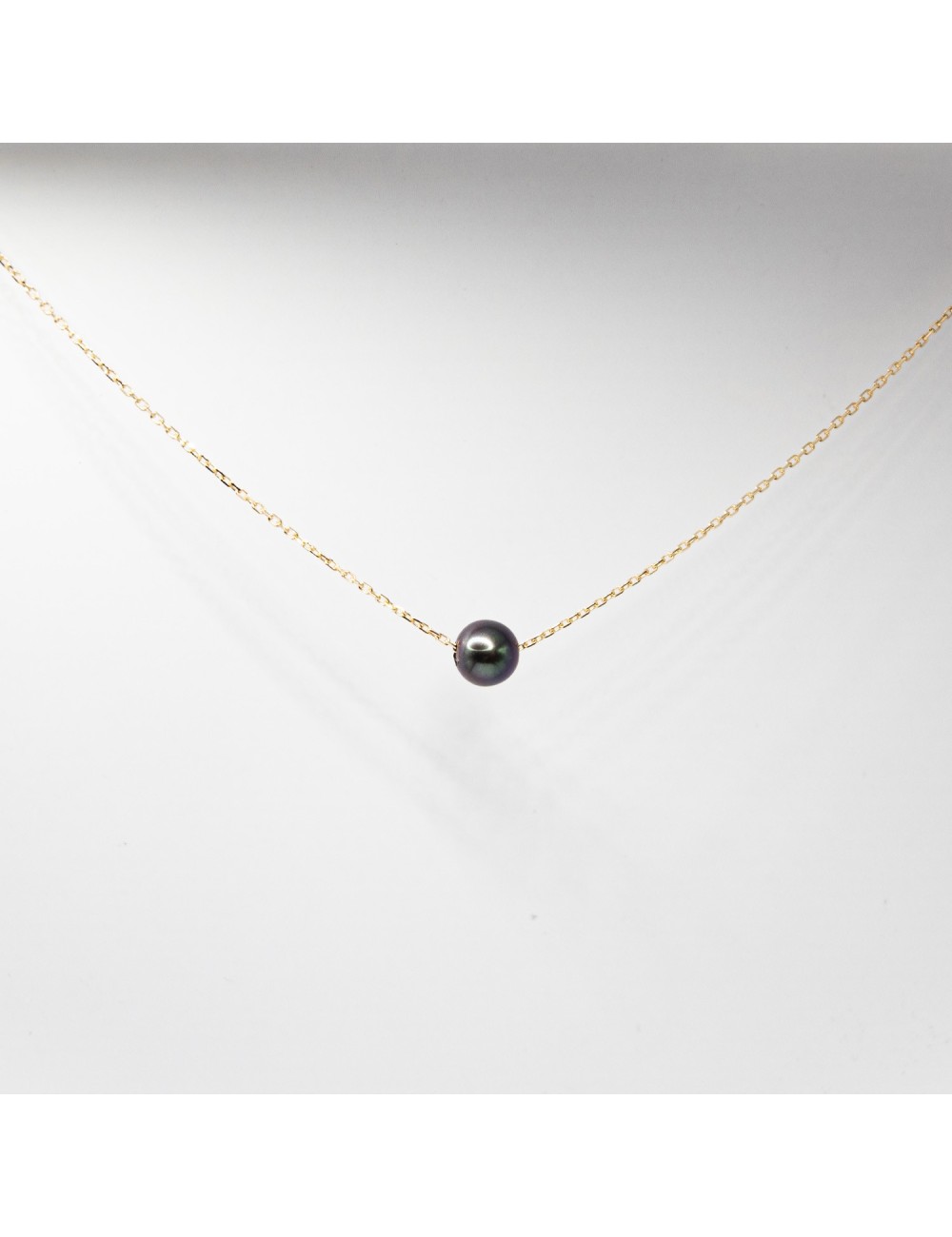 Collier mélodie akoya - Or jaune ou rose 750 millièmes (18 carats)