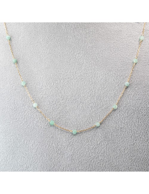 Collier émeraudes enchantées - Or jaune 750 millièmes (18 carats)