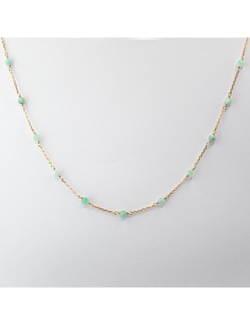 Collier émeraudes enchantées - Or jaune 750 millièmes (18 carats)