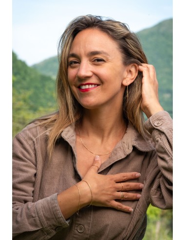 Bracelet tricolore grungé - Or 750 millièmes (18 carats)