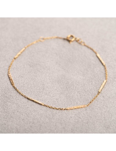 Bracelet fil rebel grungé - Or jaune 750 millièmes (18 carats)