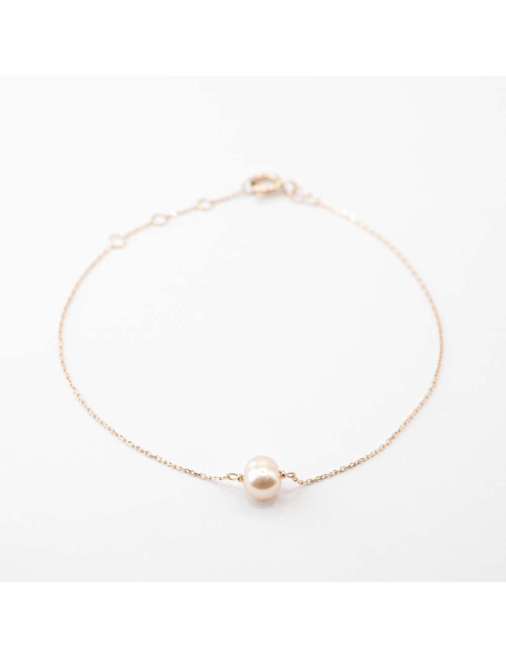 Bracelet mélodie lavande - Or jaune ou rose 750 millièmes (18 carats)