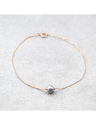 Bracelet mélodie grise - Or jaune ou rose 750 millièmes (18 carats)