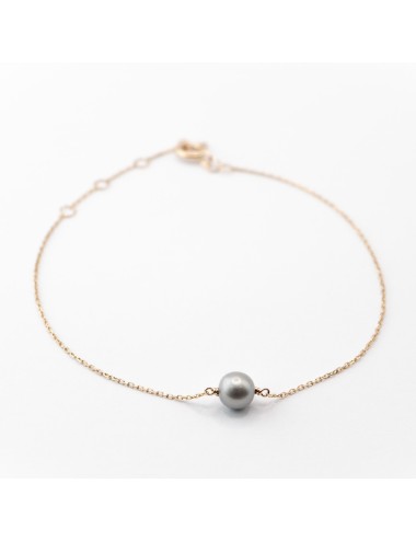 Bracelet mélodie grise - Or jaune ou rose 750 millièmes (18 carats)