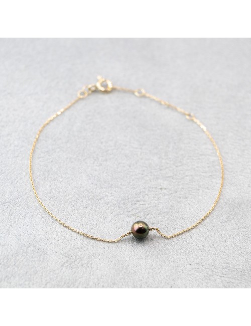 Bracelet mélodie akoya - Or jaune ou rose 750 millièmes (18 carats)
