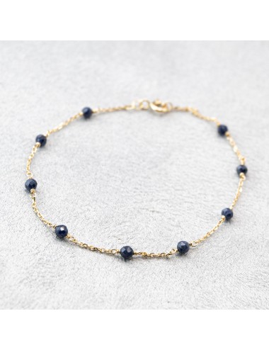 Bracelet saphirs enchantées - Or jaune 750 millièmes (18 carats)