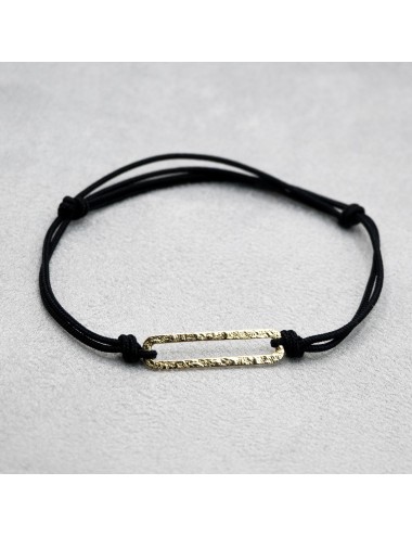 Bracelet piste pour homme ou femme petit modèle - Or jaune, blanc ou rose 750 millièmes (18 carats)
