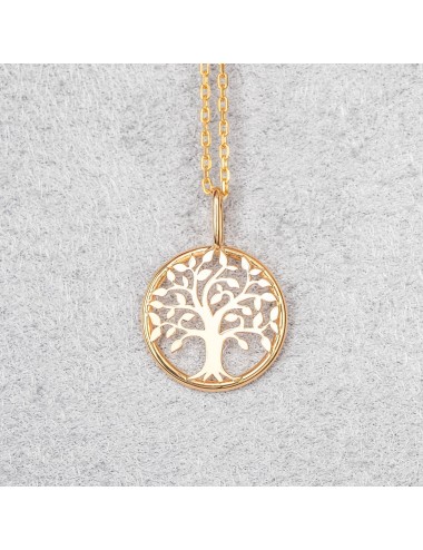 Pendentif l’arbre éternel (13mm) - Or jaune 750 millièmes (18 carats)