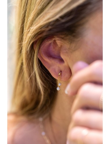 Murmures de perles nacrés - Or Jaune 750 millièmes (18 Carats)