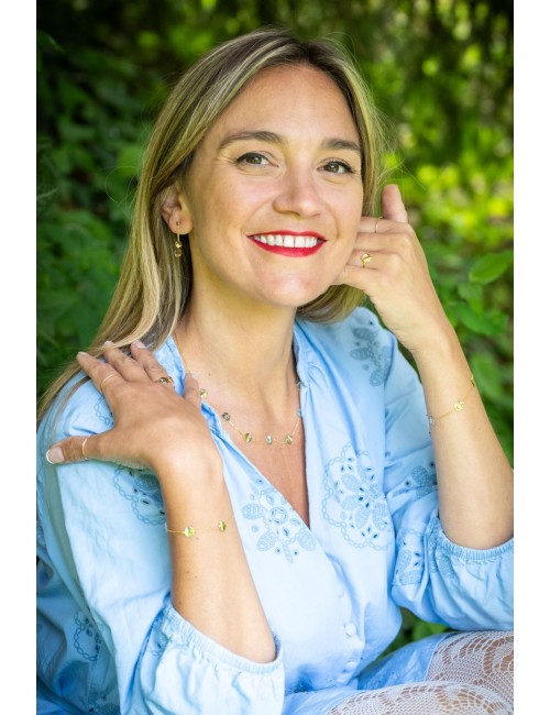 Collier les 7 éclats - Or Jaune 750 millièmes (18 Carats)