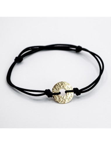 Bracelet donut pour homme ou femme petit modèle - Or jaune, blanc ou rose 750 millièmes (18 carats)