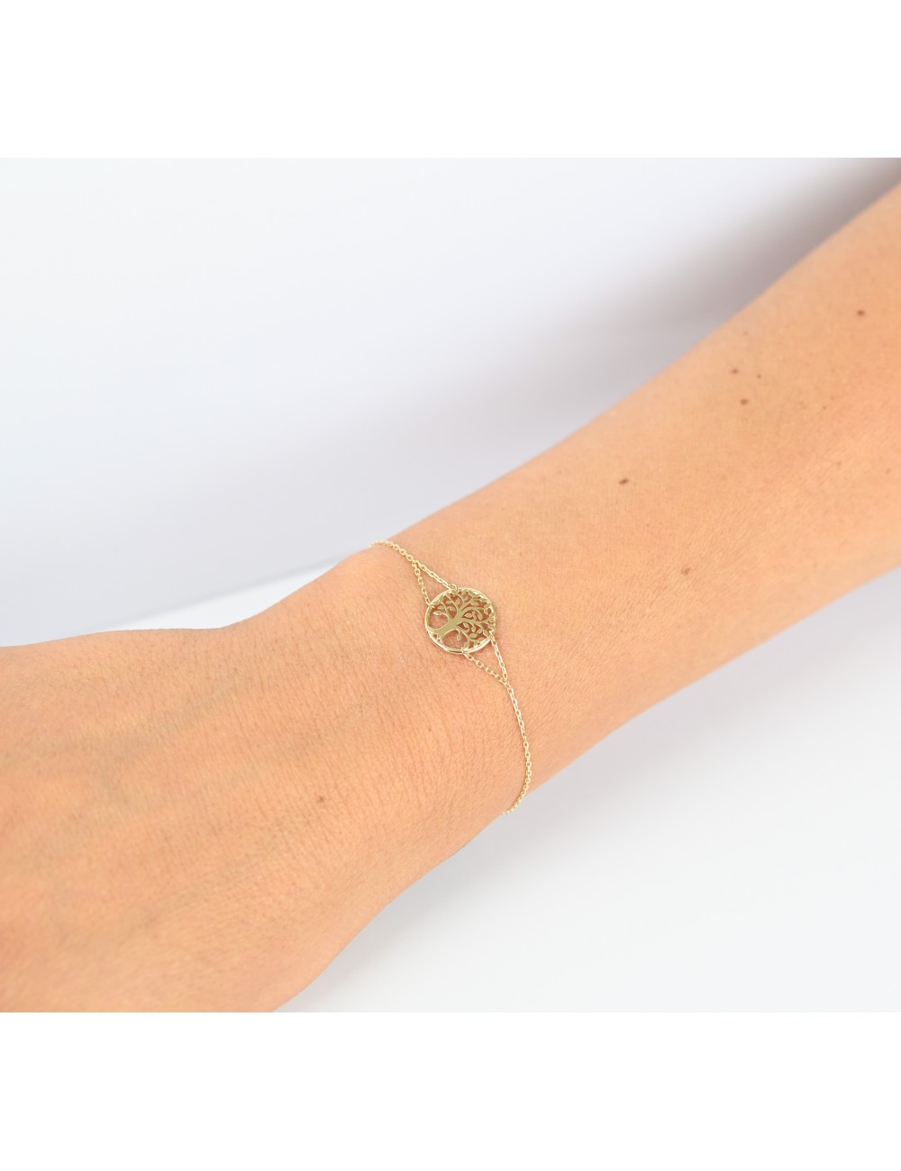 Bracelet l'arbre de vie d'Or - Or Jaune 750 millièmes (18 Carats)