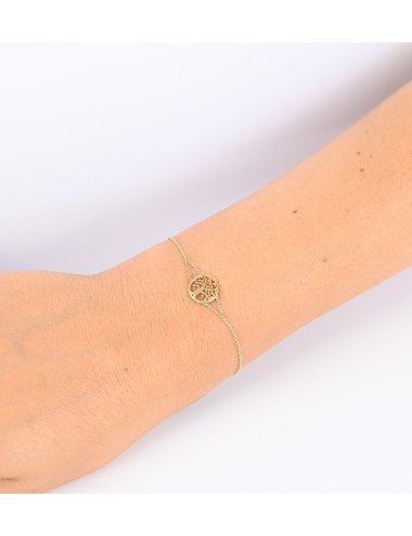 Bracelet le mini arbre de vie d'Or - Or Jaune 750 millièmes (18 carats)